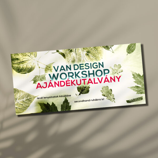Workshop utalvány