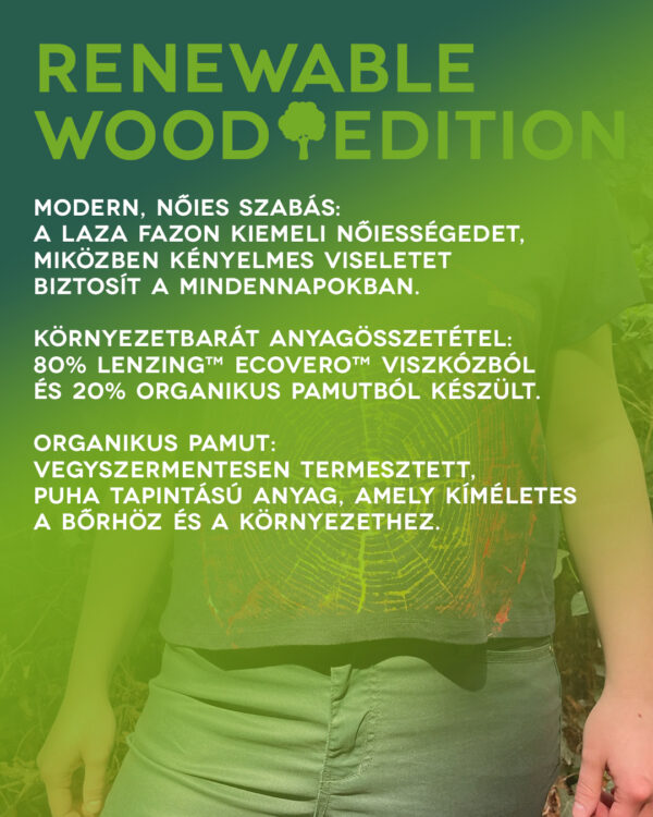 Női Crop póló ♻️ - Image 6